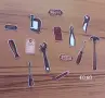 Творчески комплект с изрязани елементи от картон, снимка 9