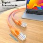 Vention Кабел LAN UTP Cat.6 Patch Cable - 1M Orange - IBEOF, снимка 18