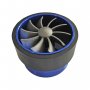 Турбо вентилатор за въздуховод, син, снимка 1