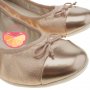 ПРОМО 🍊 CLARKS 🍊 Кожени балерини в розово златисто PINK DANCE 36 & 37 номер нови с кутия, снимка 1 - Дамски ежедневни обувки - 18604173