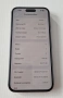 iPhone 15 pro max 256 gb Black 90% battery, снимка 5
