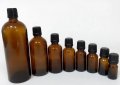 Стъклени шишенца с капкомер за етерични масла и тинктура, снимка 5