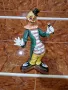 Прекрасна антикварна колекционерска испанска порцеланова фигура статуетка Клоун , снимка 3
