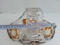 Кристална кошница купа цветен кристал, снимка 16