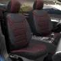 Универсална автомобилна тапицерия Класико, комплект - Черно и бордо, снимка 1