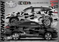 SsangYong Korando SK-SJV3-SY-KO Кaмуфлаж Офроуд Джип Пикап Лодка Camouflage Off-Road стикери, снимка 16