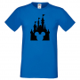 Мъжка тениска Mickey Head Disney Castle Подарък,Изненада,Рожден ден, снимка 2