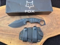 Тактически нож FOX Monkey Thumper FX633,фултанг с кания, снимка 3