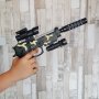 2909 Детски камуфлажен автомат играчка пистолет със звук и светлина, снимка 7