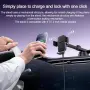 Стойка Автомобил Yesido C320 с Wireless зареждане 15W / Черен / Баркод : 2404661, снимка 3