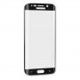 Стъклен протектор за Samsung S7 Edge ЧЕРЕН, снимка 1 - Стъкла за телефони - 34925978