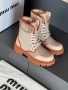 Miu Miu Дамски Боти Миу Миу - 3 Налични Цвята Код SK549, снимка 3