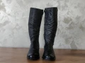  Подплатени дамски ботуши 37 номер , снимка 4