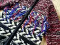 Isabel Marant H&M унисекс жилетка / плетено палто с качулка алпака, снимка 5