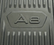Оригинална гумена постелка за багажник за Audi A8 след 2018г, снимка 3