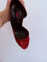 Червени дамски обувки, снимка 4