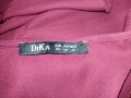 Dika - M, L-Перфектна официална блуза от шифон в бордо, снимка 5