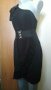 Изискана черна рокля, голям размер ПРОМОЦИЯ👗🍀L,XL,2XL👗🍀арт.1004, снимка 3