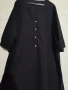 СТРАХОТНА РОКЛЯ ПАМУК И ЛЕН ZIZI 3XL-4XL, снимка 3