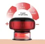 Електрически масажор - YHJ, 12 скорости, червен, снимка 4