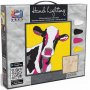 3Д картина от моделин - Крава, снимка 1 - Пластелини, моделини и пясъци - 38394590