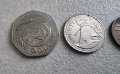 Монети. Карибски басеин. Барбадос. 1 долар и 0.25, 5, 1  цента. 4 бр., снимка 2