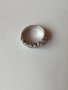 Сребърен пръстен с цирконий - 925 сребро, снимка 3