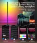 Смарт RGB LED подова лампа с WiFi и Bluetooth, 16 млн цвята, снимка 2