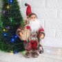2593 Декоративна коледна фигура Дядо Коледа, 30см, снимка 1 - Декорация за дома - 35415479