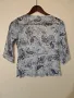 Нова воалена блузка М размер светло синя , снимка 2