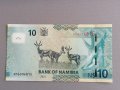 Банкнота - Намибия - 10 долара UNC | 2021г., снимка 2