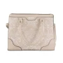 Елегантна дамска чанта с бродирани детайли и много отделения, снимка 15