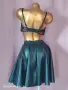 XL/2XL Черна кожена,къса пола , снимка 5