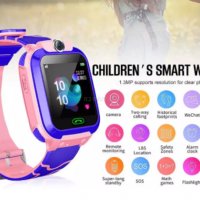3000054068 Часовник детски Smartwatch Q12 Водоустойчив 2 цвята, снимка 16 - Смарт гривни - 37878388
