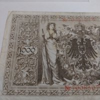 Райх банкнота - Германия - 1000 марки / 1910 година- 17954, снимка 9 - Нумизматика и бонистика - 31034691