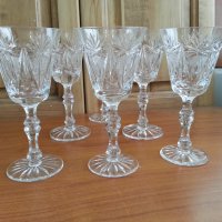 кристални чаши , снимка 7 - Антикварни и старинни предмети - 28433554