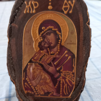 Икона на Св.Богородица с младенеца, снимка 1 - Икони - 36536492