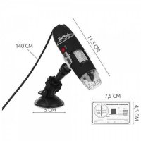  Дигитален USB микроскоп с LED светлина за прецизно наблюдение , снимка 3 - Други инструменти - 31798706
