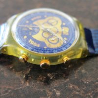 Ръчен часовник Swatch SWISS Chronograph"Sarajevo Olympics 94", снимка 5 - Мъжки - 44242721