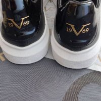 Дамски луксозни обувки ЕСТЕСТВЕНА КОЖА!!! Versace 19 69, снимка 9 - Маратонки - 36960951