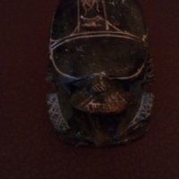 Египетски скарабей от сапунен камък, снимка 8 - Колекции - 31891702