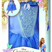 Детска рокля на Пепеляшка с аксесоар за косата в луксозна подаръчна кутия, снимка 3 - Детски рокли и поли - 31924247
