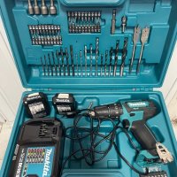 Винтоверт Makita HP333D с куфар пълен комплект накрайници, снимка 10 - Други инструменти - 42634115