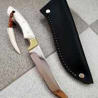 Ръчно изработен ловен нож от марка KD handmade knives ловни ножове, снимка 2 - Бойлери - 35368969