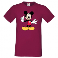 Мъжка тениска Mickey Mouse 9 Подарък,Изненада,Рожден ден, снимка 3 - Тениски - 36576534