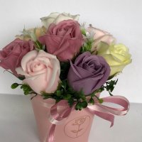 Букет със сапунени рози, снимка 11 - Други - 32595480