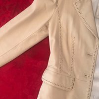 Дамско яке тип сако естествена кожа размер s, снимка 12 - Сака - 30209014