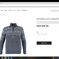 SNJOR Jostedal wool sweater HN размер L за лов риболов туризъм вълнен пуловер - 534, снимка 3 - Пуловери - 42793896
