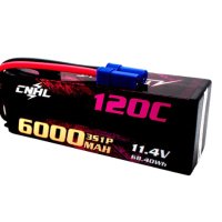 Продавам Li-Hv батерии CNHL 3s 11.4V 6.0Ah 120C нова Li-Hv технология  (6000mAh), снимка 2 - Друга електроника - 40331550