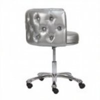 Козметичен стол - Табуретка за маникюр/педикюр Deco - черна,бяла,сребриста,синя, снимка 12 - Друго оборудване - 24512957